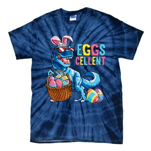 Dinosaur Eggs Cellent Easter Egg Dinosaur Funny Easter Dinosaur Tie-Dye T-Shirt