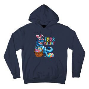 Dinosaur Eggs Cellent Easter Egg Dinosaur Funny Easter Dinosaur Tall Hoodie