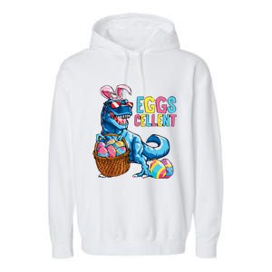 Dinosaur Eggs Cellent Easter Egg Dinosaur Funny Easter Dinosaur Garment-Dyed Fleece Hoodie