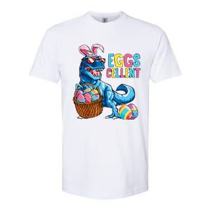 Dinosaur Eggs Cellent Easter Egg Dinosaur Funny Easter Dinosaur Softstyle CVC T-Shirt