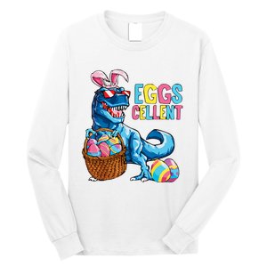 Dinosaur Eggs Cellent Easter Egg Dinosaur Funny Easter Dinosaur Long Sleeve Shirt