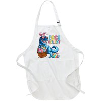 Dinosaur Eggs Cellent Easter Egg Dinosaur Funny Easter Dinosaur Full-Length Apron With Pockets