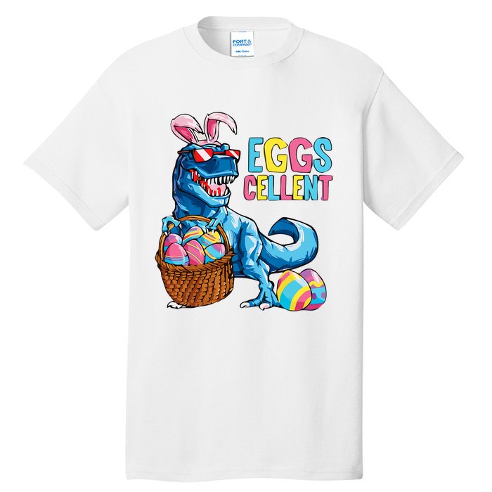 Dinosaur Eggs Cellent Easter Egg Dinosaur Funny Easter Dinosaur Tall T-Shirt