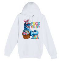 Dinosaur Eggs Cellent Easter Egg Dinosaur Funny Easter Dinosaur Premium Pullover Hoodie