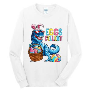 Dinosaur Eggs Cellent Easter Egg Dinosaur Funny Easter Dinosaur Tall Long Sleeve T-Shirt