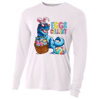 Dinosaur Eggs Cellent Easter Egg Dinosaur Funny Easter Dinosaur Cooling Performance Long Sleeve Crew