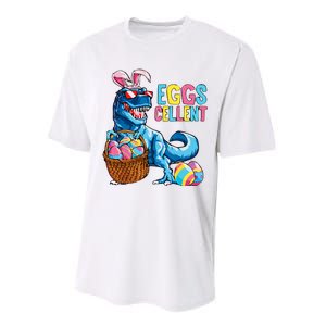 Dinosaur Eggs Cellent Easter Egg Dinosaur Funny Easter Dinosaur Performance Sprint T-Shirt