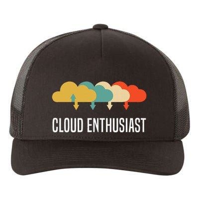 Devops Engineer Cloud Computing Cloud Enthusiast Yupoong Adult 5-Panel Trucker Hat