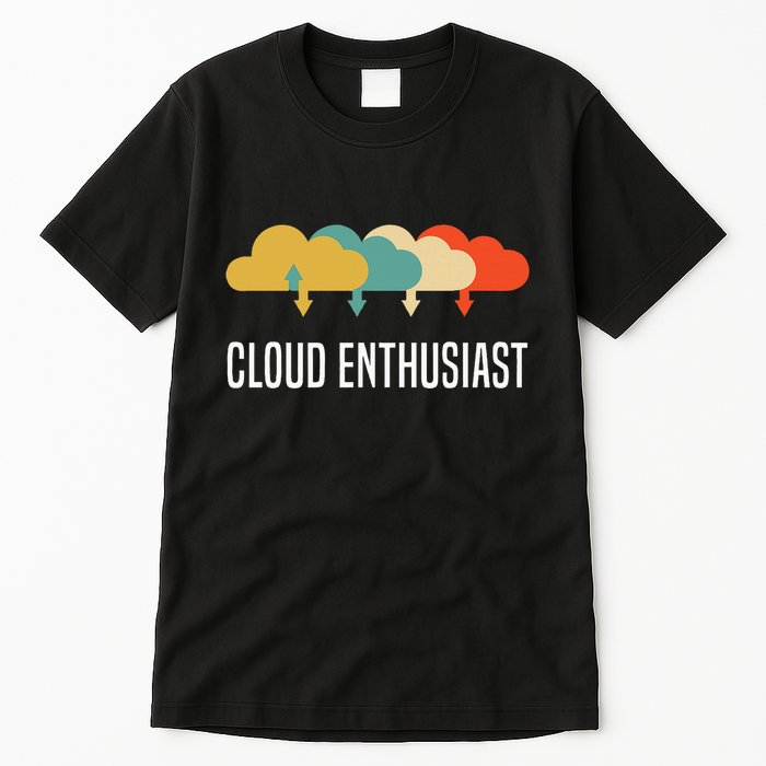 Devops Engineer Cloud Computing Cloud Enthusiast Tall T-Shirt