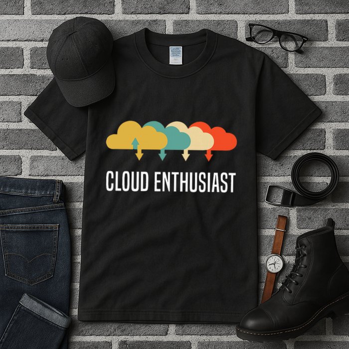 Devops Engineer Cloud Computing Cloud Enthusiast Tall T-Shirt
