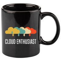 Devops Engineer Cloud Computing Cloud Enthusiast 11oz C Handle Ceramic Mug