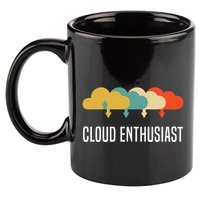 Devops Engineer Cloud Computing Cloud Enthusiast 11oz C Handle Ceramic Mug