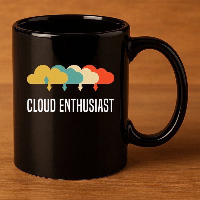 Devops Engineer Cloud Computing Cloud Enthusiast 11oz C Handle Ceramic Mug