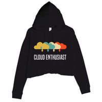 Devops Engineer Cloud Computing Cloud Enthusiast Crop Fleece Hoodie