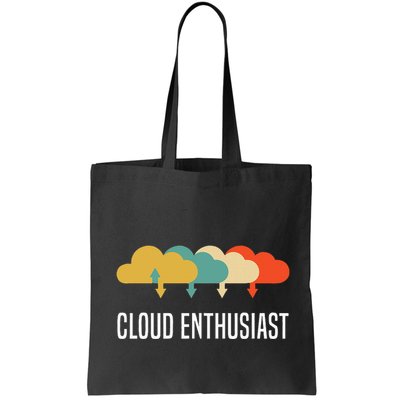 Devops Engineer Cloud Computing Cloud Enthusiast Tote Bag