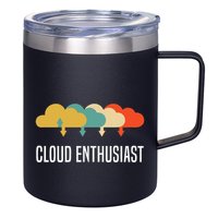 Devops Engineer Cloud Computing Cloud Enthusiast 12oz Stainless Steel Coffee Mug