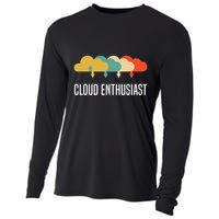 Devops Engineer Cloud Computing Cloud Enthusiast Cooling Performance Long Sleeve Crew