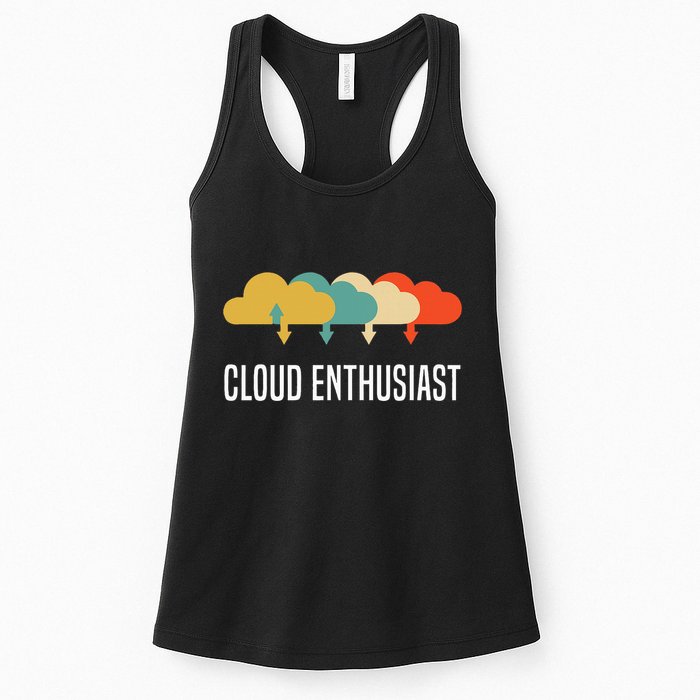 Devops Engineer Cloud Computing Cloud Enthusiast Womens Tank Top