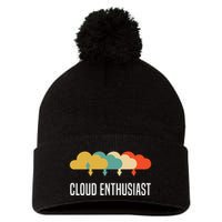 Devops Engineer Cloud Computing Cloud Enthusiast Pom Pom 12in Knit Beanie