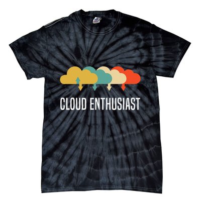 Devops Engineer Cloud Computing Cloud Enthusiast Tie-Dye T-Shirt