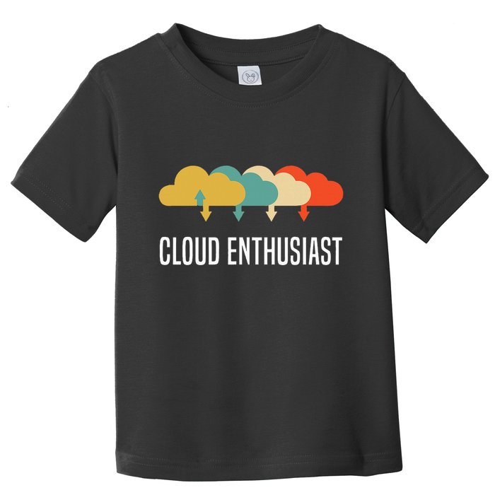 Devops Engineer Cloud Computing Cloud Enthusiast Toddler T-Shirt