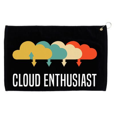 Devops Engineer Cloud Computing Cloud Enthusiast Grommeted Golf Towel
