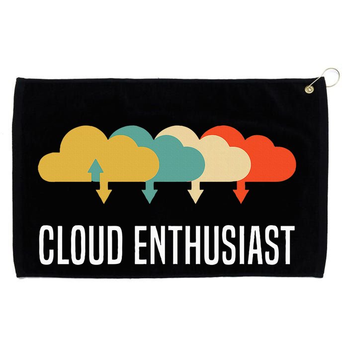Devops Engineer Cloud Computing Cloud Enthusiast Grommeted Golf Towel