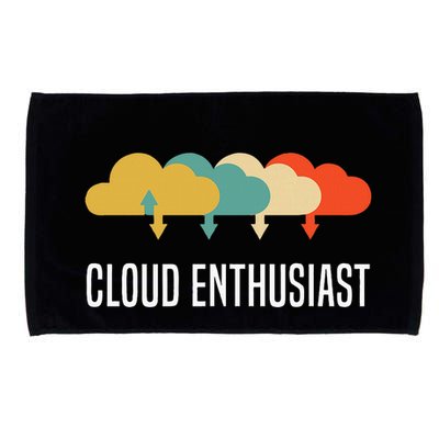 Devops Engineer Cloud Computing Cloud Enthusiast Microfiber Hand Towel