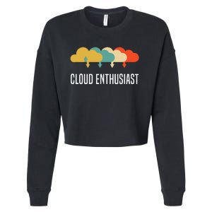 Devops Engineer Cloud Computing Cloud Enthusiast Cropped Pullover Crew