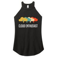 Devops Engineer Cloud Computing Cloud Enthusiast Women's Perfect Tri Rocker Tank