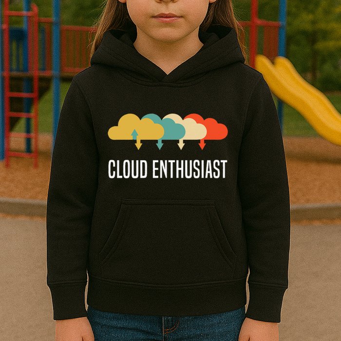 Devops Engineer Cloud Computing Cloud Enthusiast Kids Hoodie