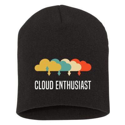 Devops Engineer Cloud Computing Cloud Enthusiast Short Acrylic Beanie