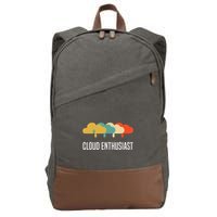 Devops Engineer Cloud Computing Cloud Enthusiast Cotton Canvas Backpack