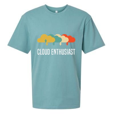 Devops Engineer Cloud Computing Cloud Enthusiast Sueded Cloud Jersey T-Shirt