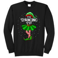 Dancing Elf Christmas Family Matching Women Girl Xmas Dance Sweatshirt