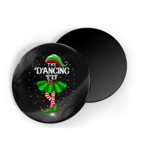 Dancing Elf Christmas Family Matching Women Girl Xmas Dance Magnet