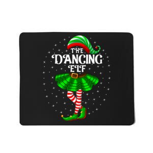 Dancing Elf Christmas Family Matching Women Girl Xmas Dance Mousepad