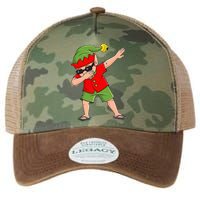 Dabbing Elf Christmas In July Summer Xmas Dab Legacy Tie Dye Trucker Hat