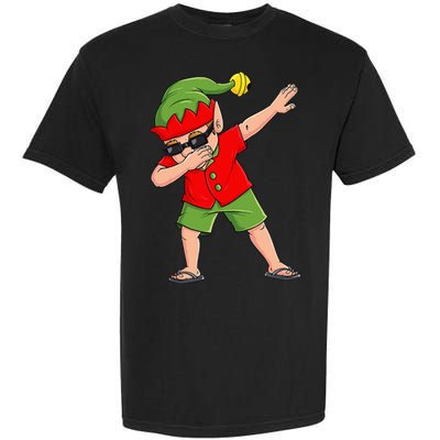 Dabbing Elf Christmas In July Summer Xmas Dab Garment-Dyed Heavyweight T-Shirt