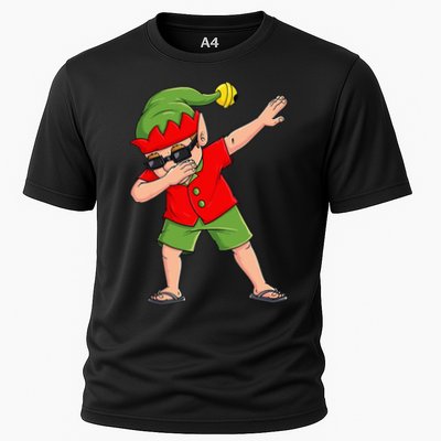 Dabbing Elf Christmas In July Summer Xmas Dab Performance Shirt