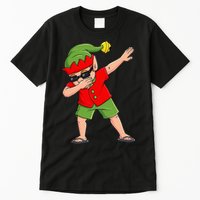 Dabbing Elf Christmas In July Summer Xmas Dab Tall T-Shirt