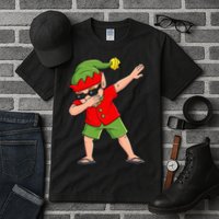 Dabbing Elf Christmas In July Summer Xmas Dab Tall T-Shirt