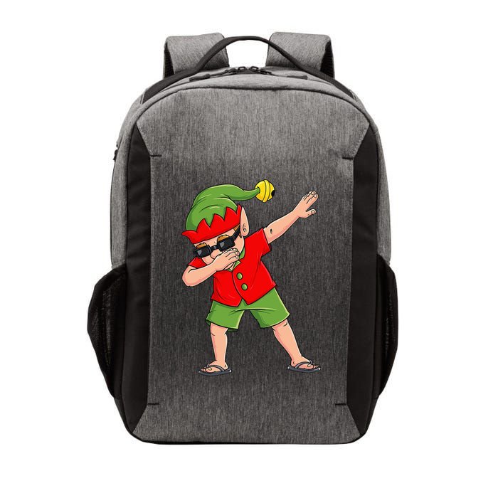 Dabbing Elf Christmas In July Summer Xmas Dab Vector Backpack