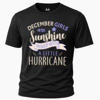 December Girls Are Sunshine Mixed With Hurricane Cooling Performance Crew T-Shirt