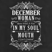 December Woman Funny Birthday Garment-Dyed Heavyweight T-Shirt