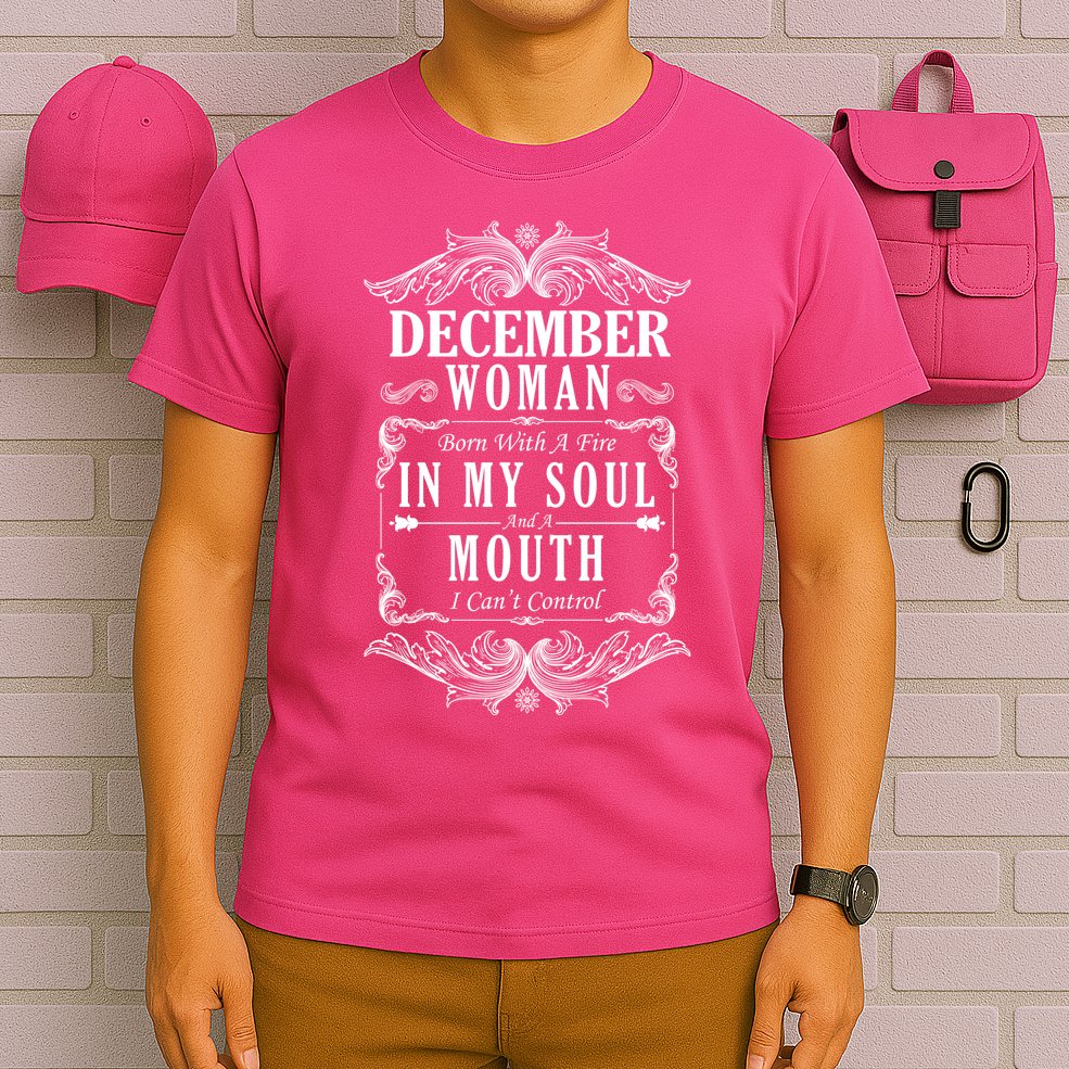December Woman Funny Birthday T-Shirt