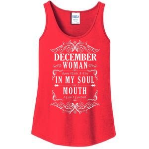 December Woman Funny Birthday Ladies Essential Tank