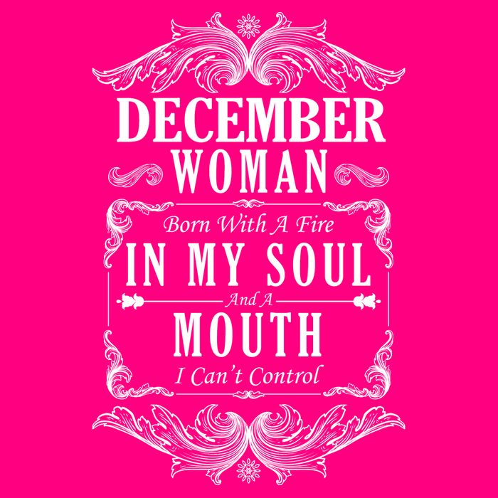 December Woman Funny Birthday Kids T-Shirt