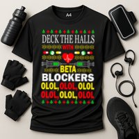 Deck The Halls With Beta Blockers Olol Performance Shirt