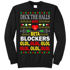 Deck The Halls With Beta Blockers Olol Sweatshirt